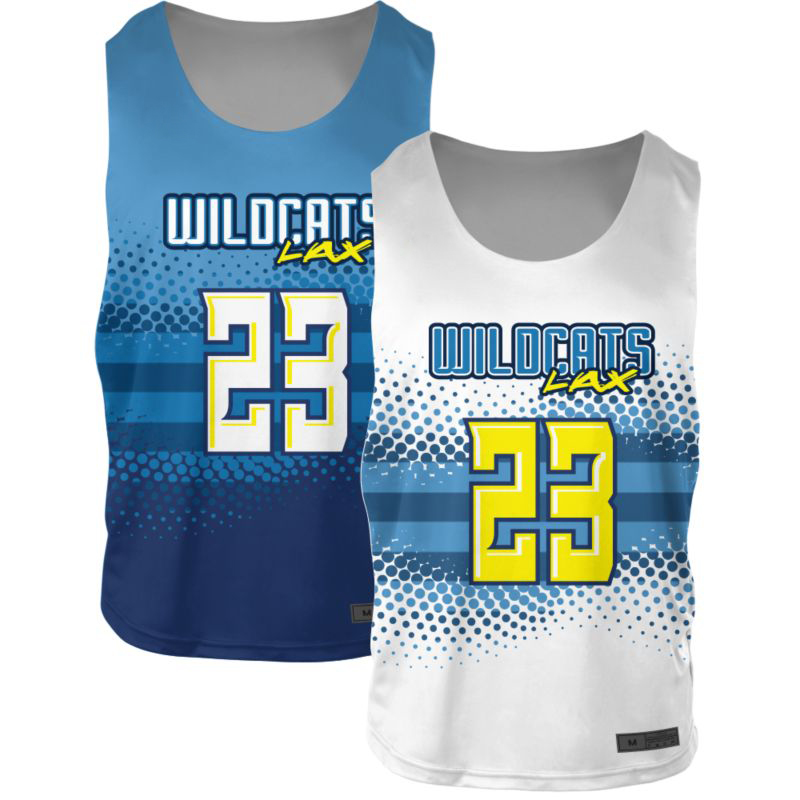 Denver Lacrosse Club DLC Dancing Bears Reversible Jersey Medium #18